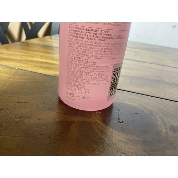 Clinique Clarifying Lotion Exfoliant Type 2 Dry Combination Jumbo 16.5oz - Picture 5 of 6